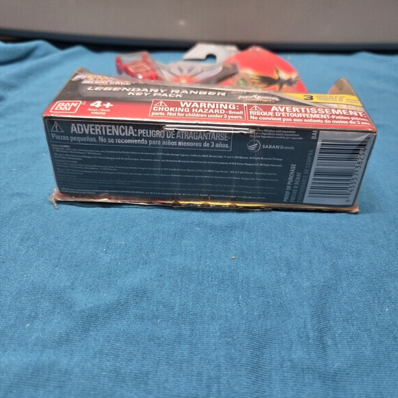 Power Rangers Megaforce Legendary Ranger Key Pack - Red, Green, Yellow - Picture 4 of 4